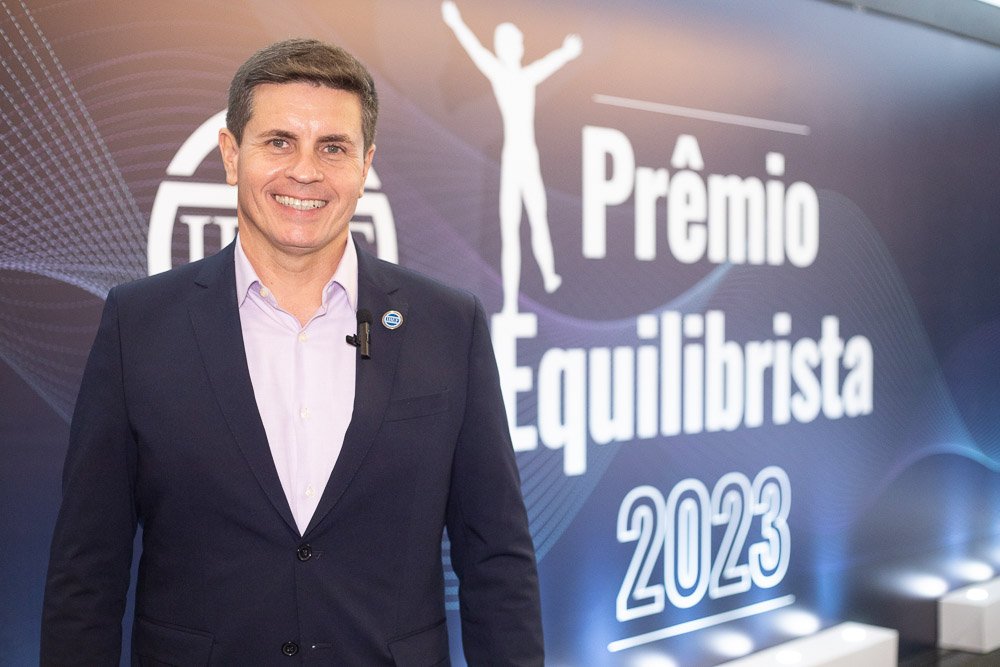 Foto da cerimônia do Prêmio Equilibrista